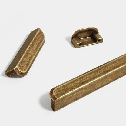1.25" 3.75" 6.25" Antique Bronze Cabinet Pull - Retro Rustic Style