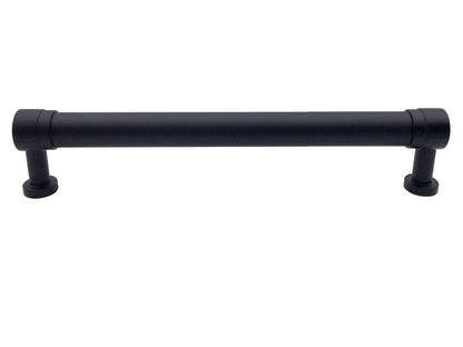 6.5 Inch Black Cabinet Pulls Dresser Handles 6-1/2 Inches 165 mm