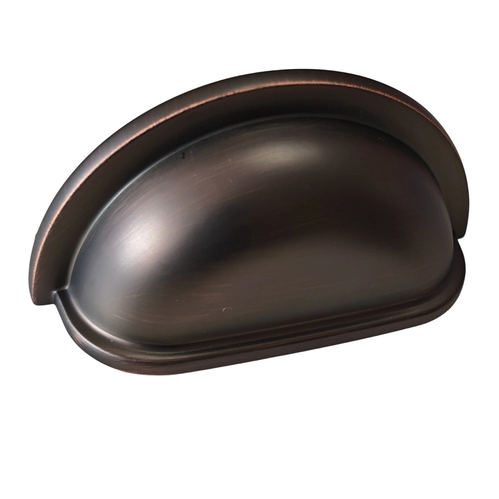3" 3.5" 6" Oil Rubbed Bronze Cabinet Bar Handle & Cup Drawer Pull - LynnsHardware