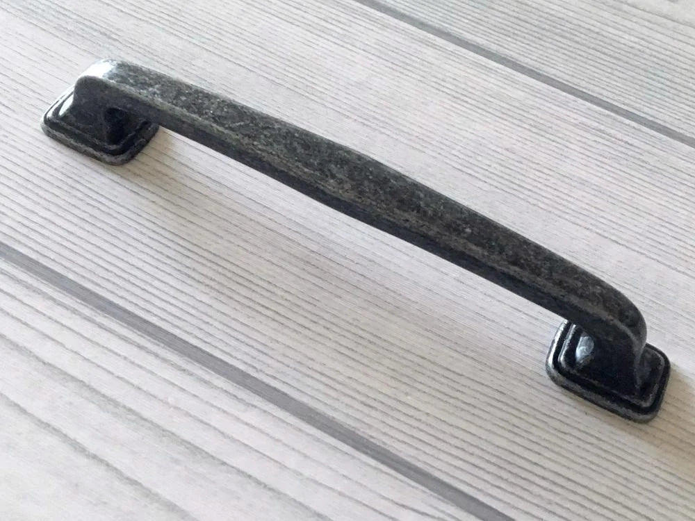 Antique Pewter Cup Drawer Pulls, Cabinet Handles, Kitchen Hardware