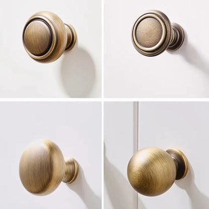 Brass Cabinet Pull Handles, Antique Bronze, Modern Mid Century Kitchen Hardware