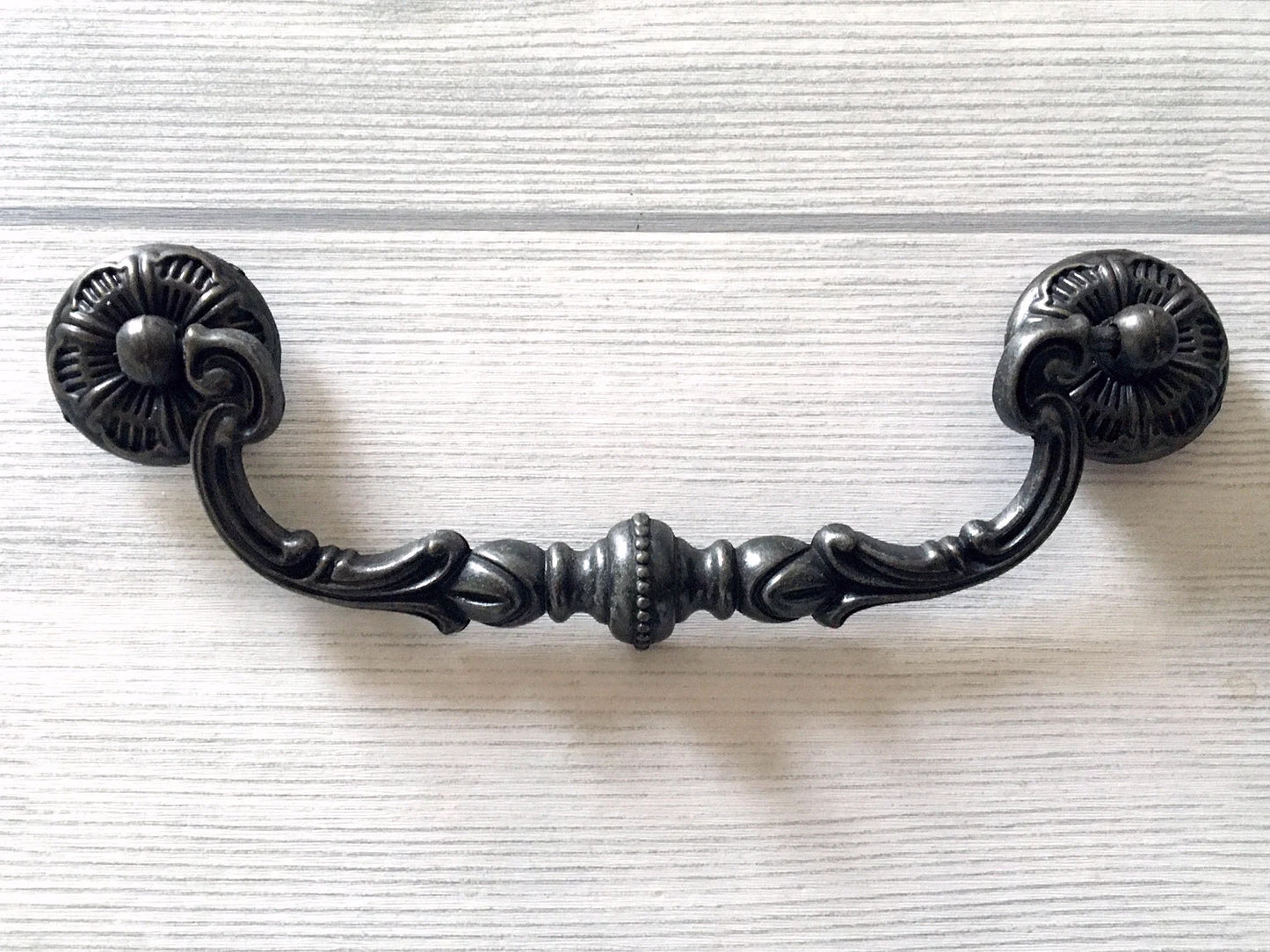 5.25" Dark Antique Bronze Vintage Style Bail Drawer Pull