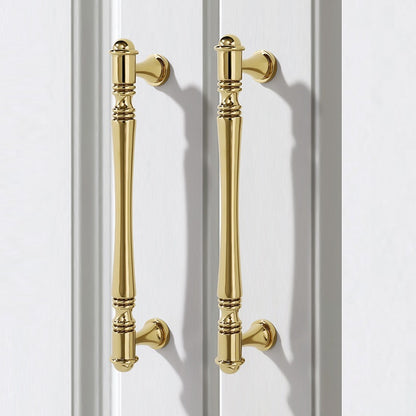 Brass Cabinet Pulls Drawer Knob Kitchen Hardware, Polished Brass, Brushed Brass, Polished Chrome