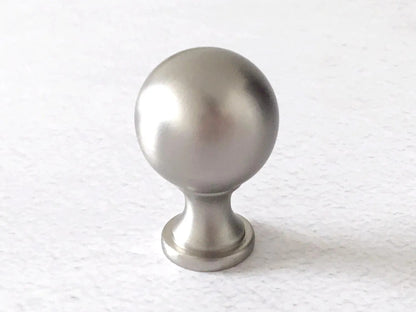 Brushed Nickel Cabinet Bar Handles, Kitchen Hardware, 3.75" 5" 7.5" Centers