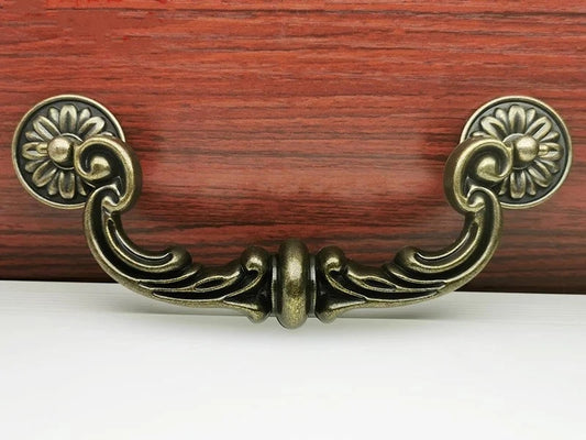 6" Schublade ziehen Drop Bail Griffe Antik Bronze Schrank Knopf Lynns Hardware
