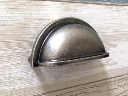 76 mm pewter cup Pulls