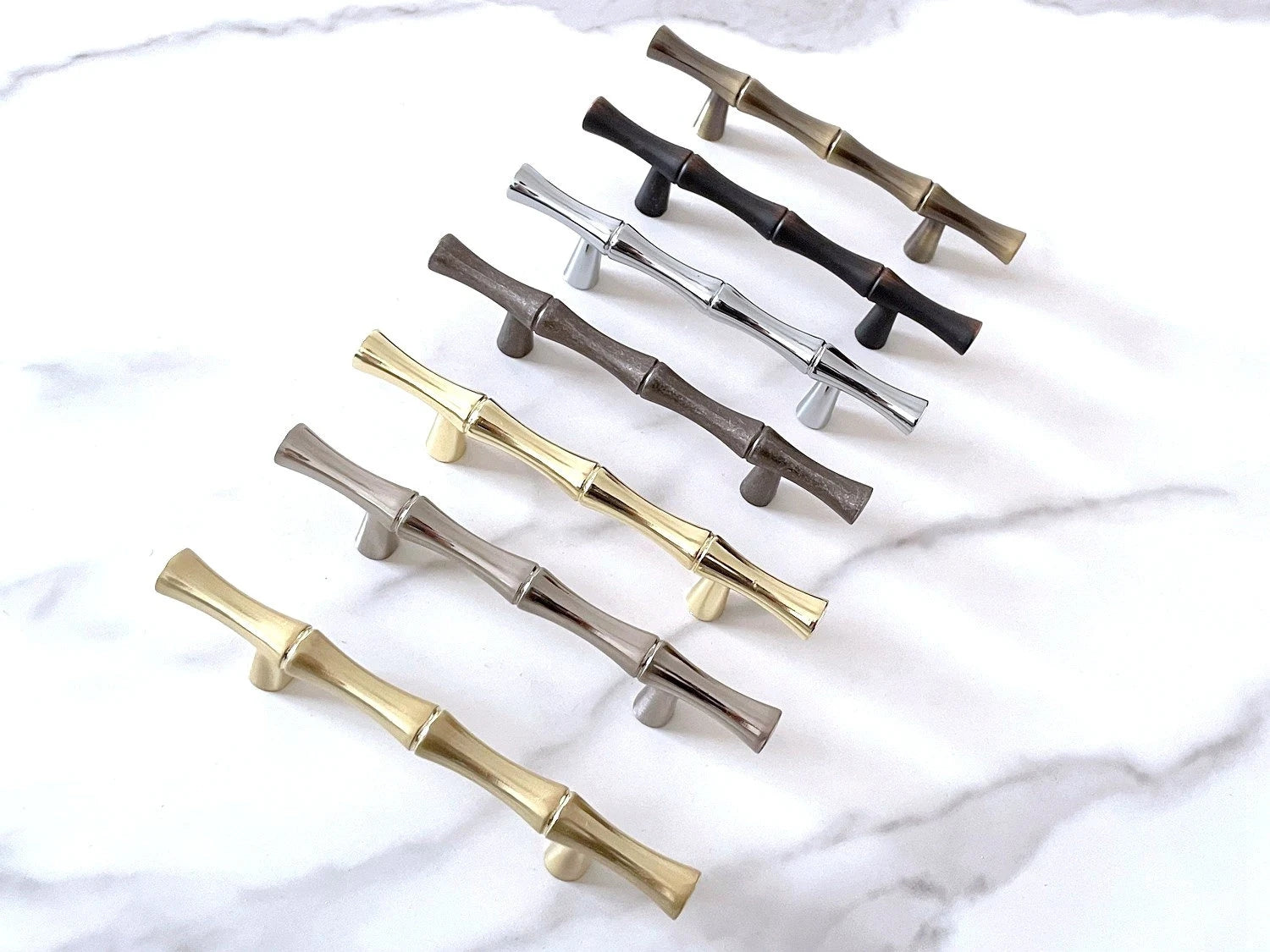 76 mm Bamboo Drawer Pull Handles