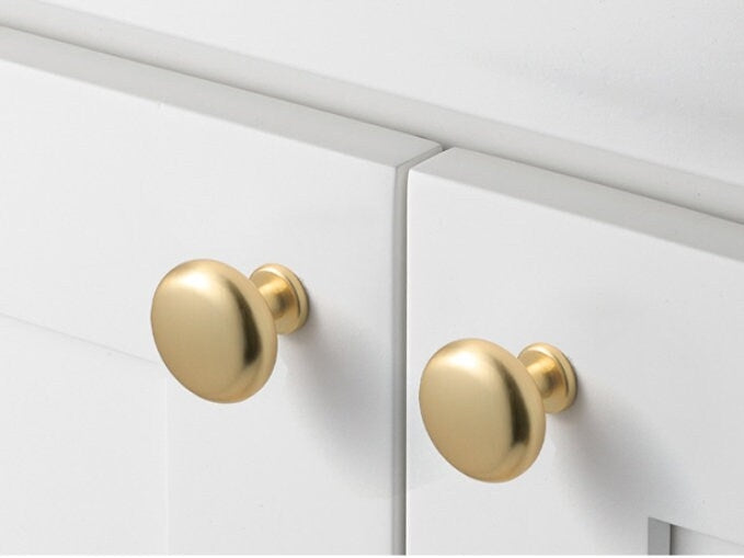 Gold Cabinet Pulls, Drawer Handles, Mid Century Modern Kitchen Hardware