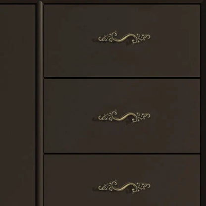 2.5" 3.75" Brass Drawer Pull Handles, Antique Bronze,  French Provincial Hardware 64 96 mm