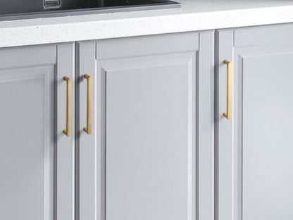 Gold Cabinet Pulls, Drawer Handles, Mid Century Modern Kitchen Hardware