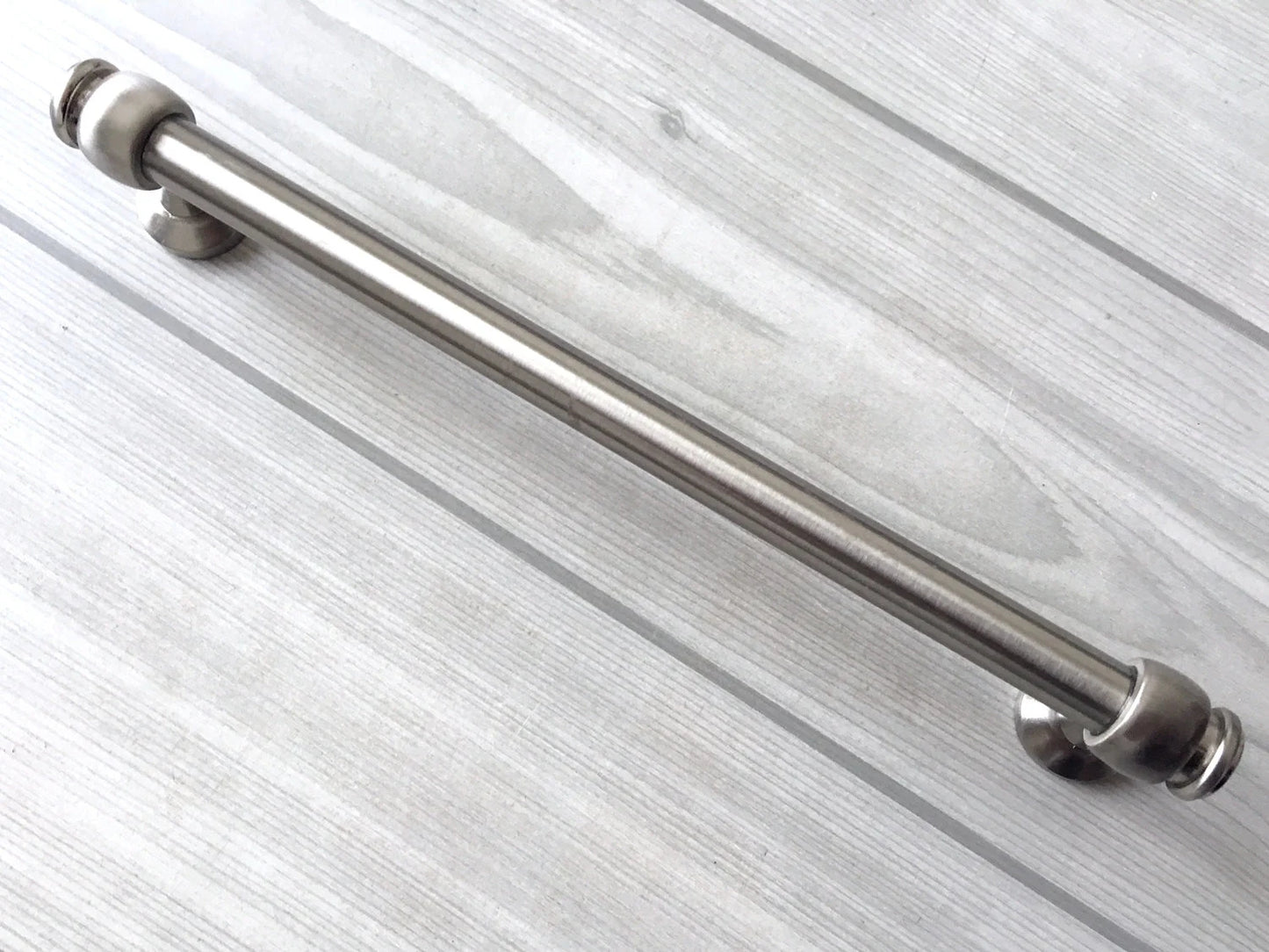 Brushed Nickel Cabinet Bar Pulls - 3" to 12.5"