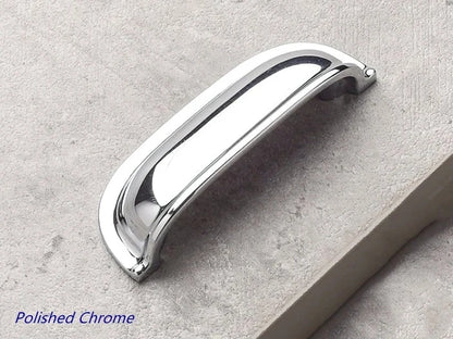 2.5" 2 1/2" 64 mm Cup Drawer Pull Handles - 8 Finishes