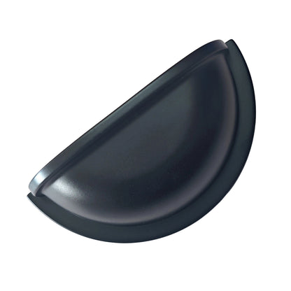 3" 3.5" 6" Black Cabinet Bar Handle & Cup Drawer Pull - LynnsHardware