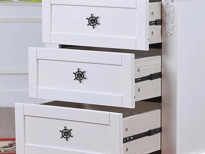 Rudder Knobs, Nautical Drawer Pulls, Kitchen Cabinet Hardware, Black Gold Antique Bronze Chrome Silver