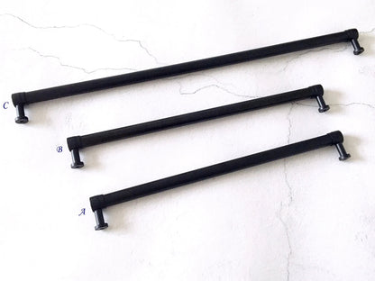 12" 12.5" 18" Centers Appliance Handle, Large Cabinet Pull, Gold Nickel Black