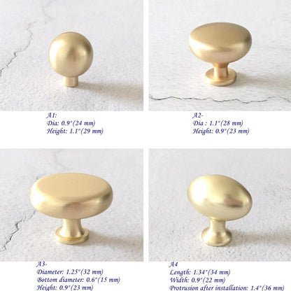 Gold Cabinet Pulls Modern Kitchen Hardware Brushed