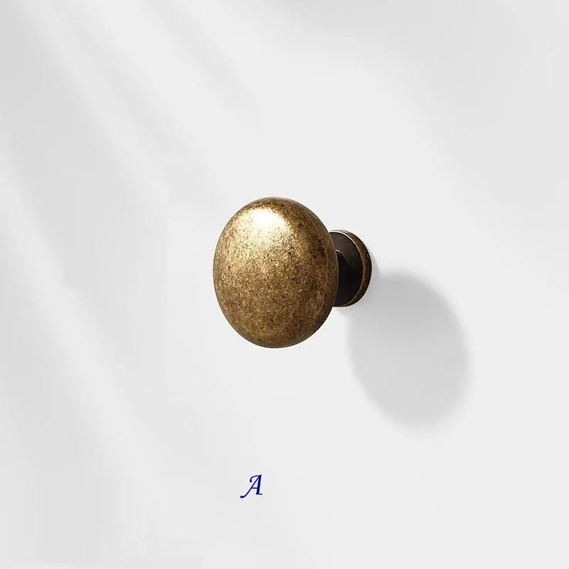 Antique Bronze Drawer Pull, Cabinet Handle, Rustic Retro Kitchen Hardware