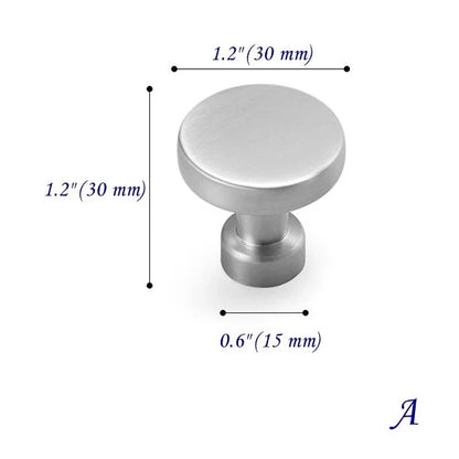 Brushed Nickel Cabinet Pull, Wire Drawer Handle, Modern Minimalist Kitchen Hardware