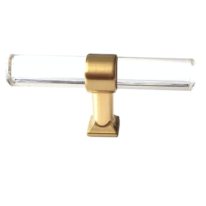 Acrylic Drawer Knob Cabinet Pulls Lynns Hardwre 80 mm