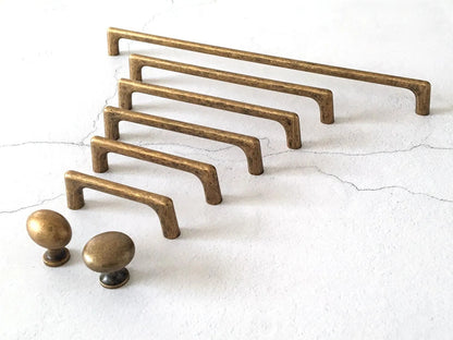 Antique Bronze Drawer Pulls Kitchen Cabinet Handles Dresser Knobs Lynns Hardware