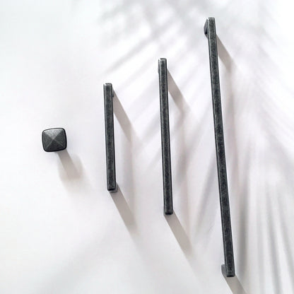 Antique Pewter Drawer Pulls Hardware Kitchen Cabinet Handles Dresser Knobs