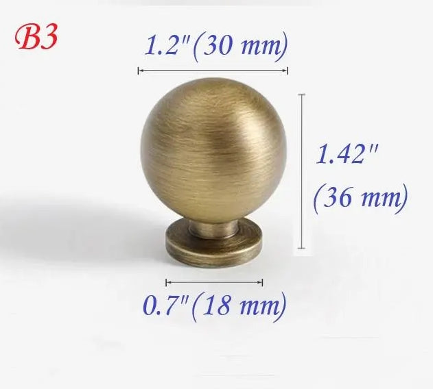 Solid Brass Cabinet Knob with Backplate, Antique Bronze, Victorian Round Floral Knob