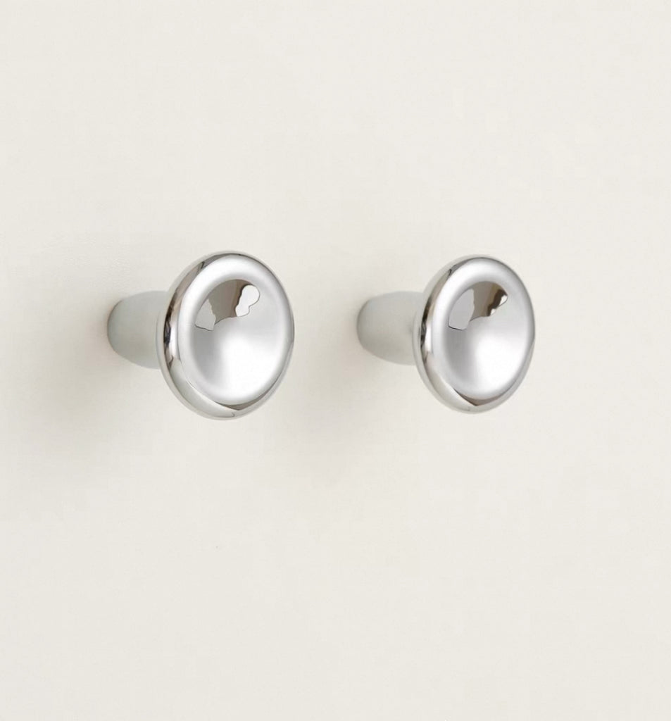 Modern Concave Cabinet Knobs, Zinc Alloy, Classic Kitchen Hardware
