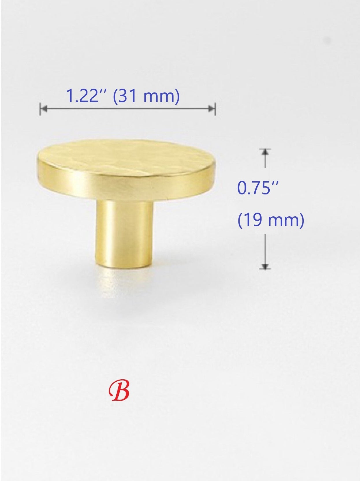 Hammered Gold Pulls Brass Cabinet Pulls T Bar Door Knob 96 128 160 192 mm