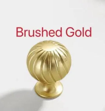 Modern Spherical Drawer Knobs - 7 Finishes