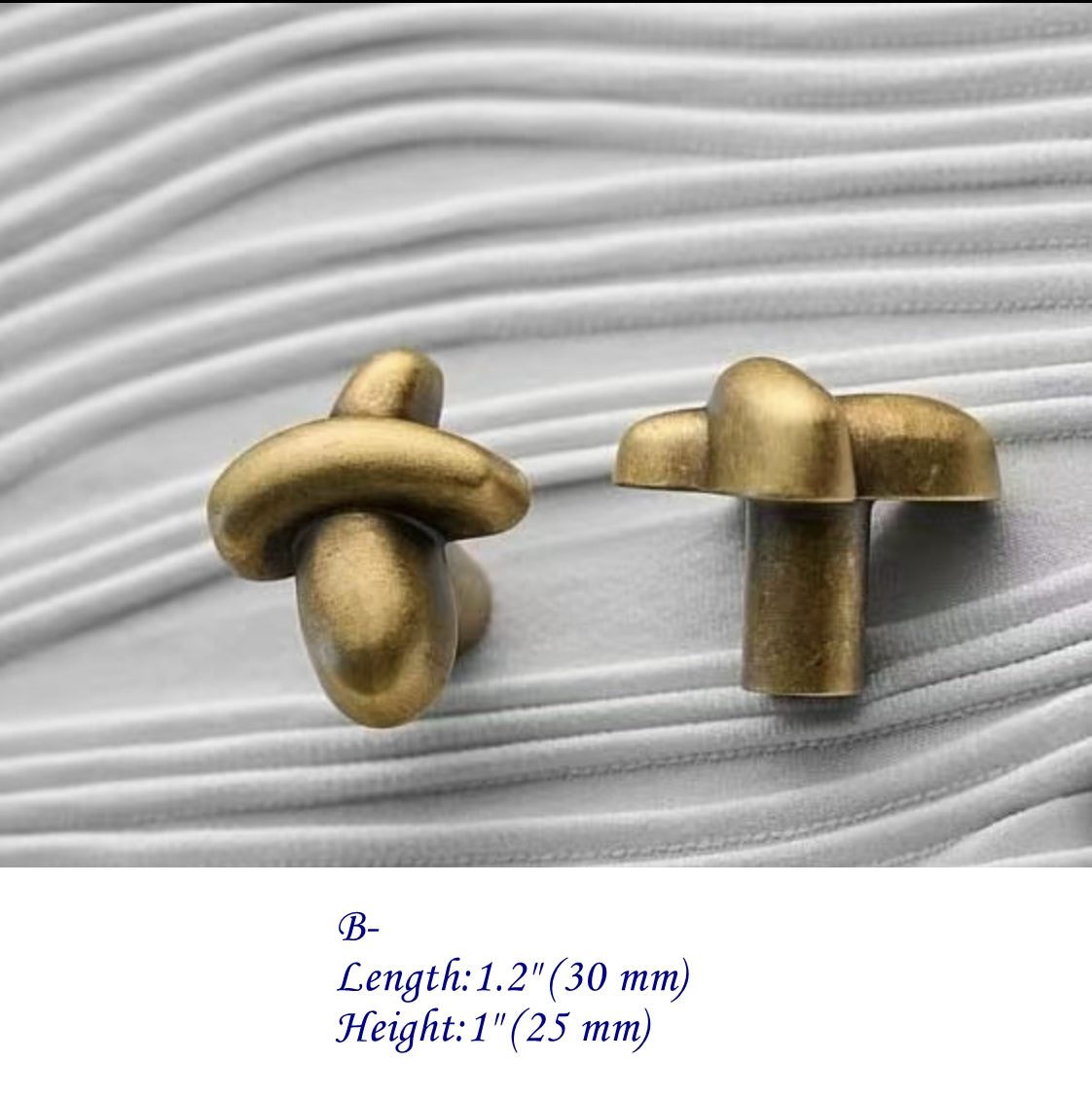 Contemporary Antique Bronze Drawer Knobs, Solid Brass, Decorative Kitchen Cabinet Hardware