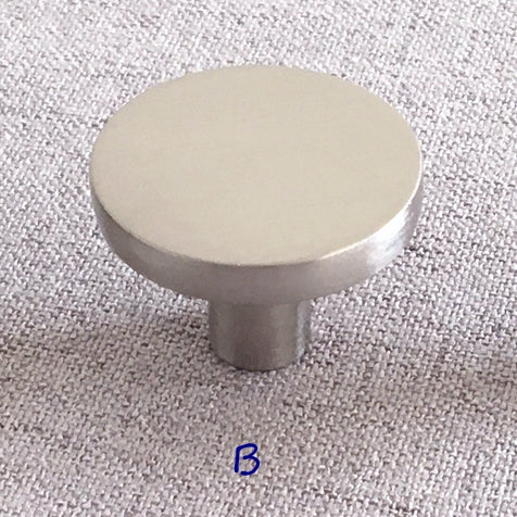 Nickel Geometric Cabinet Handles, Drawer Pulls, Modern Kitchen Hardware
