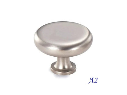 Nickel Cabinet Pull Handles, Modern Minimalism Kitchen Hardware