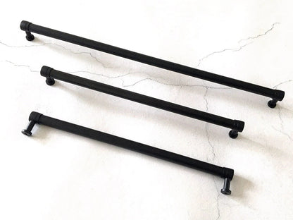 Black Appliance Pulls Kitchen Cabinet Hardware Refrigerator Handles