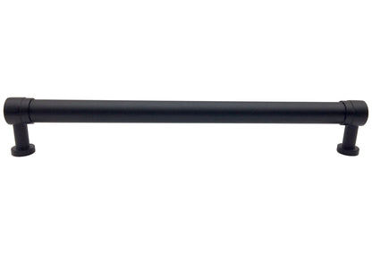 Black Kitchen Cabinet Handles Drawer Pulls Lynns Hardware 224 mm
