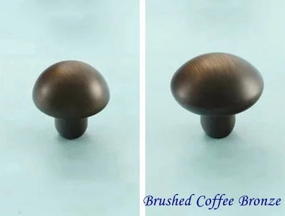 Brass Cabinet Drawer Knobs Coffee Bronze