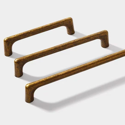 Antique Bronze Cabinet Pull Handles, Drawer Knobs, Rustic Retro Kitchen Hardware