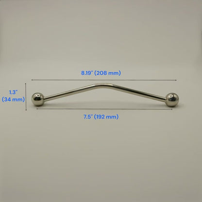 Contemporary Cabinet Handle & Drawer Knob, Polished Chrome / Nickel, Nordic Kitchen Hardware