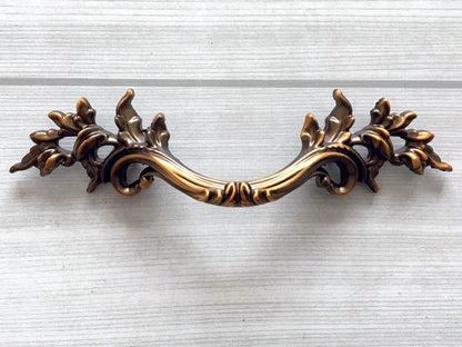 3" Leafy Drawer Pull Handles - French Provincial