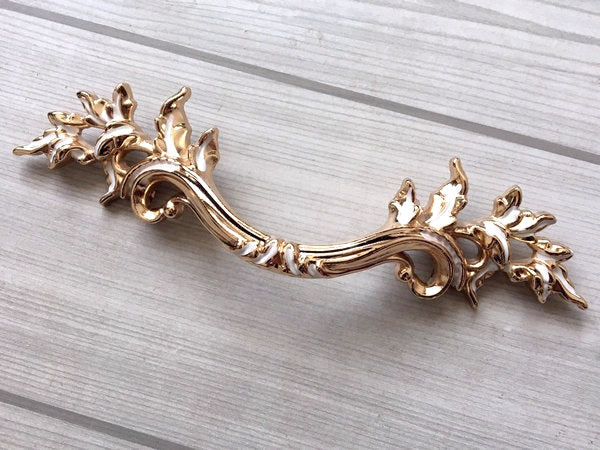 3" Leafy Drawer Pull Handles - French Provincial