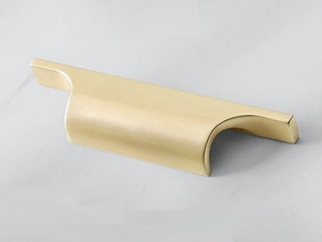 2.5" Centers gold dresser Drawer Finger Pull