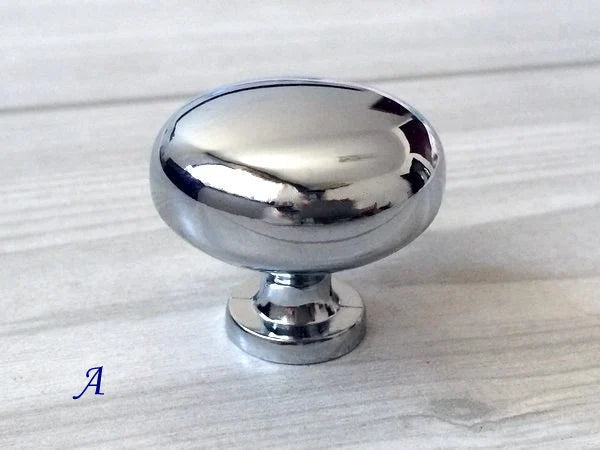 Poignées de tiroir chromées pour armoires et tiroirs, style moderne, 76, 96 et 128 mm, Lynn Hardware