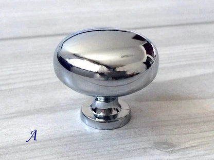 Poignées de tiroir chromées pour armoires et tiroirs, style moderne, 76, 96 et 128 mm, Lynn Hardware