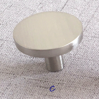 Nickel Geometric Cabinet Handles, Drawer Pulls, Modern Kitchen Hardware
