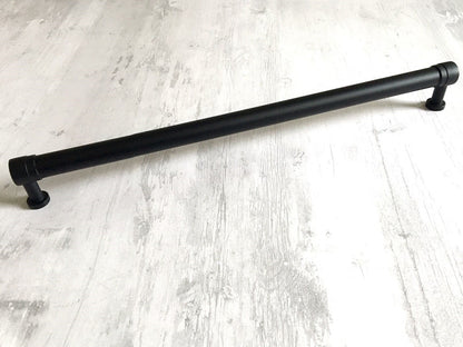Cabinet Handles Kitchen Cupboard Pulls Matte Black 288 mm