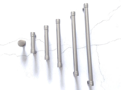 Cabinet Hardware Brushed Nickel Kitchen Handles 