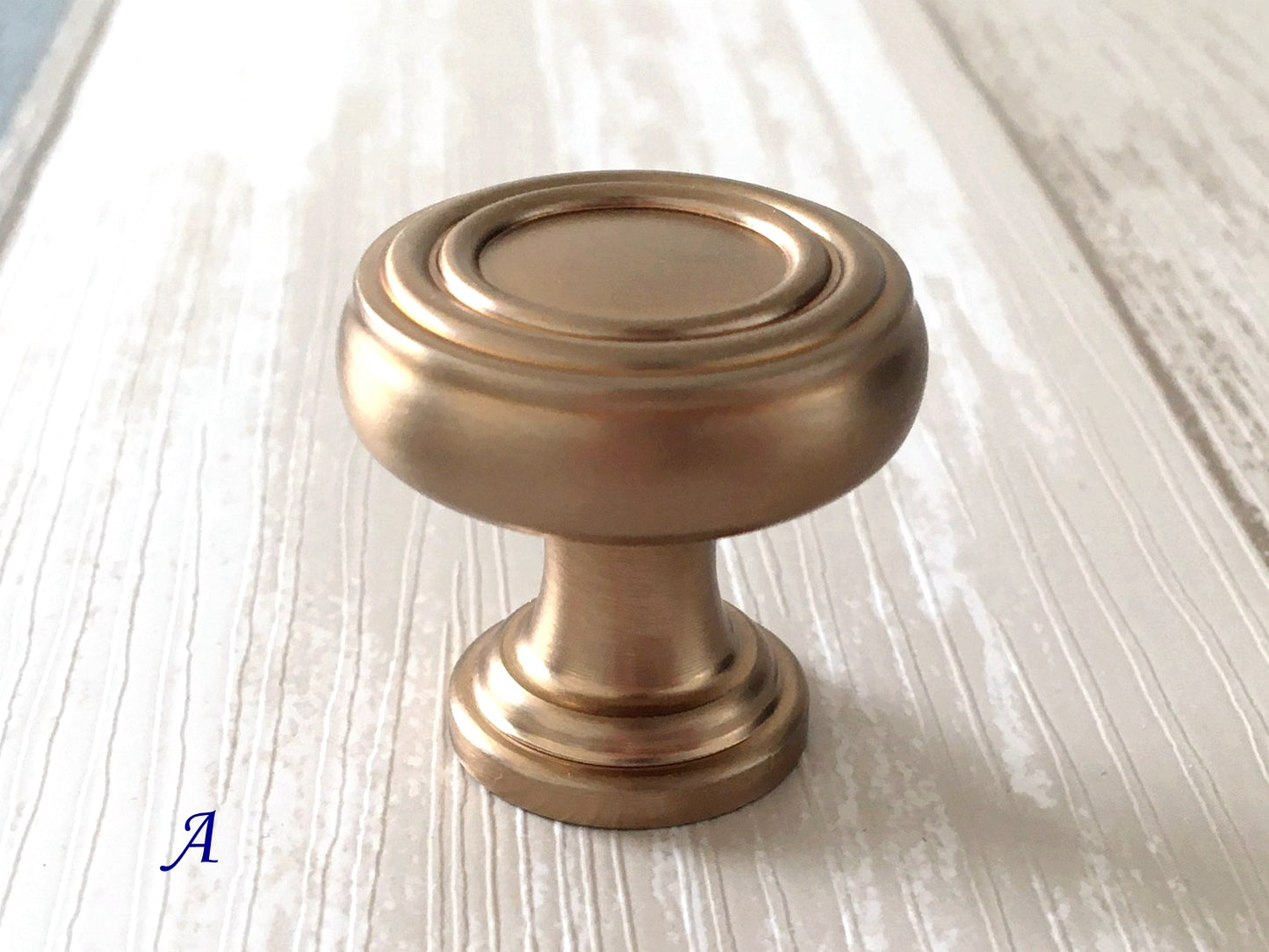Champagne Gold Bronze Cabinet Knob Pull Kitchen Hardware