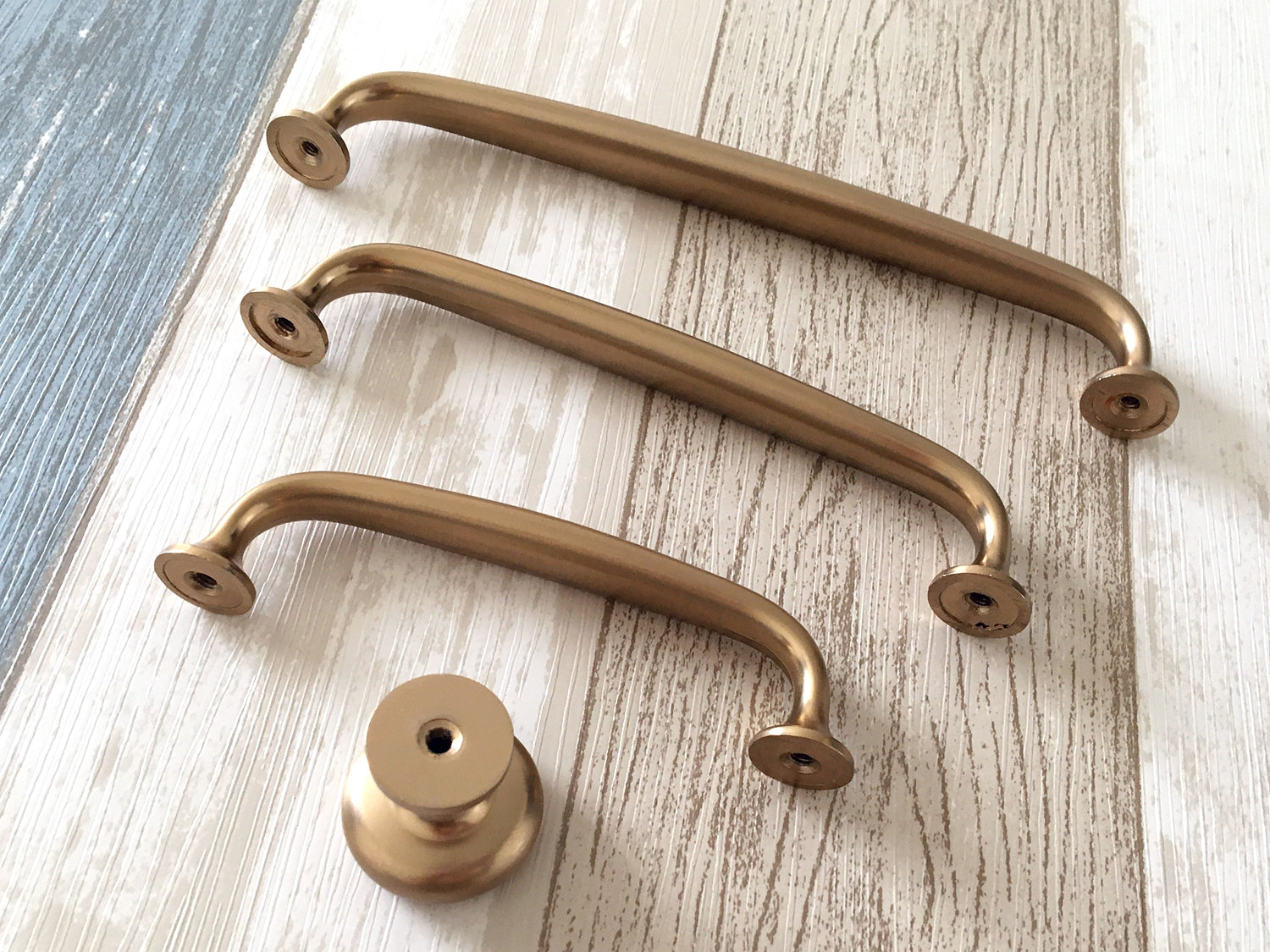 Champagne Gold Bronze Cabinet Pulls Handles MCM