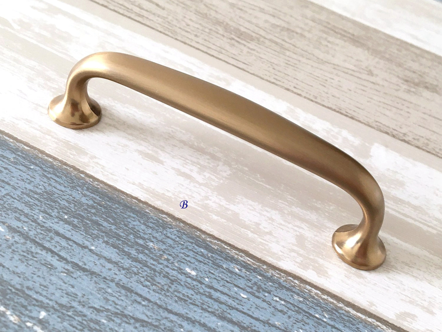 Champagne Gold Bronze Cabinet Pull Kitchen Handles 96 mm