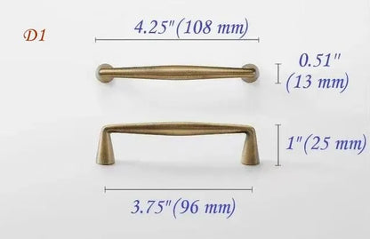 Brass Cabinet Handles Antique Bronze Drawer Pulls | Lynns Hardware