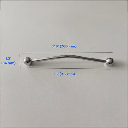 Contemporary Cabinet Handle & Drawer Knob, Polished Chrome / Nickel, Nordic Kitchen Hardware